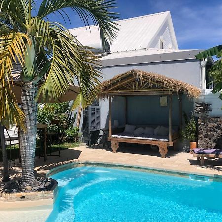 Studio Independant Dans Propriete Avec Piscine Et Wifi Leilighet Saint-Gilles-les Bains Eksteriør bilde