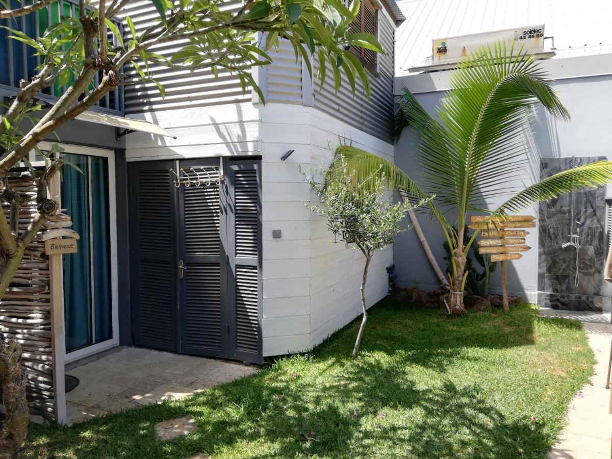Studio Independant Dans Propriete Avec Piscine Et Wifi Leilighet Saint-Gilles-les Bains Eksteriør bilde