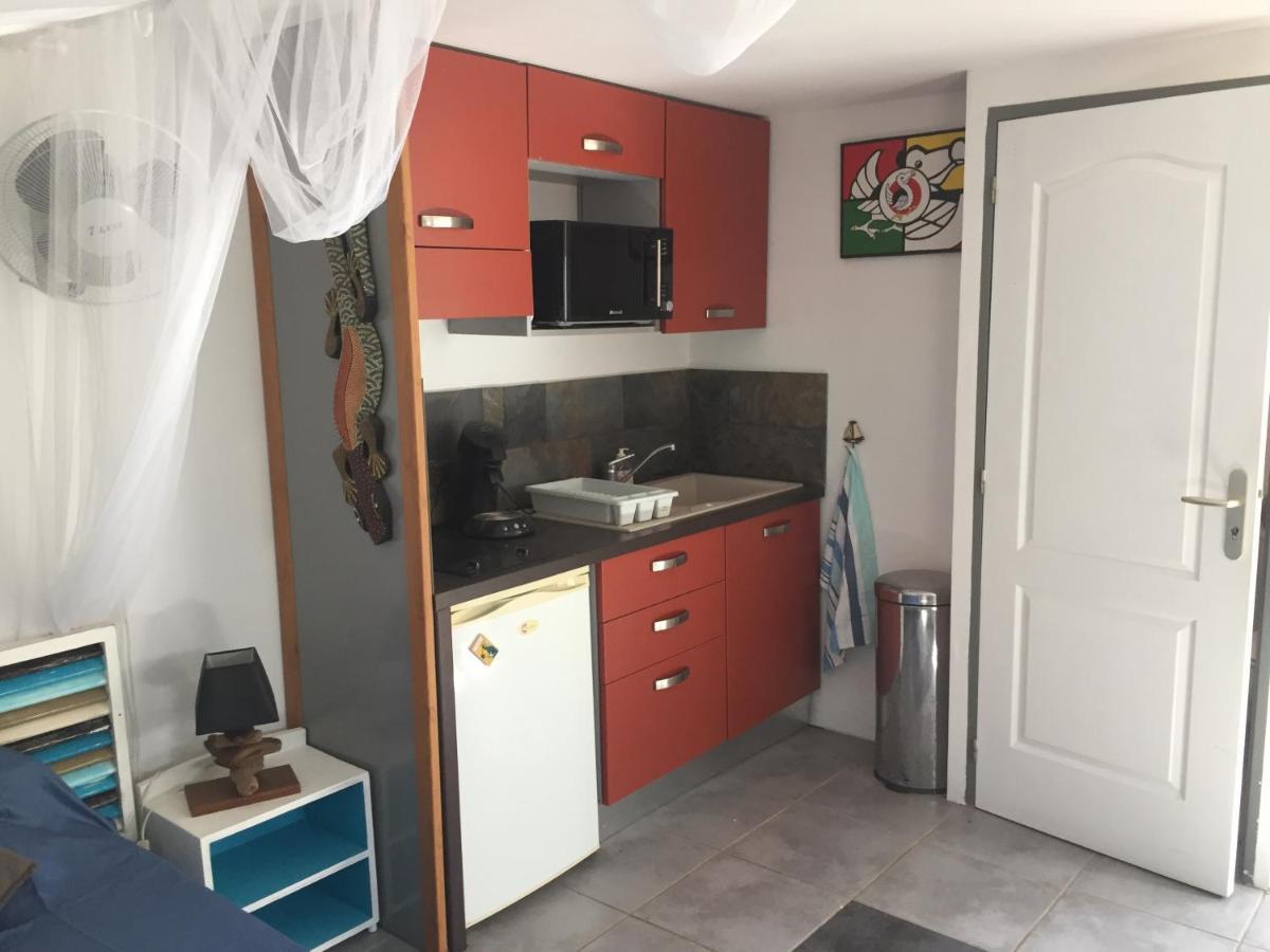 Studio Independant Dans Propriete Avec Piscine Et Wifi Leilighet Saint-Gilles-les Bains Eksteriør bilde